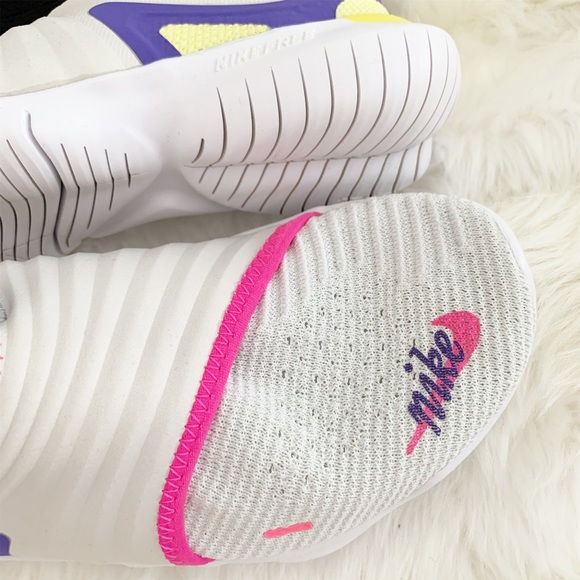 NIKE FREE RN Flyknit Running Shoes Sneakers - Picture 6 of 8